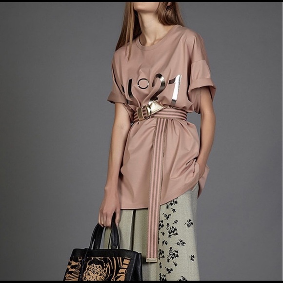 N21 Nude Oversized Shirt Size M - Picture 1 of 8